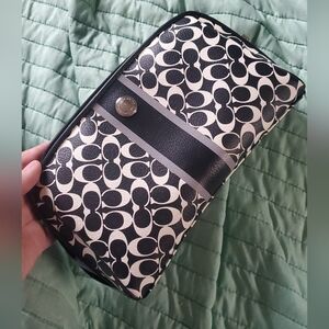 Coach makeup bag